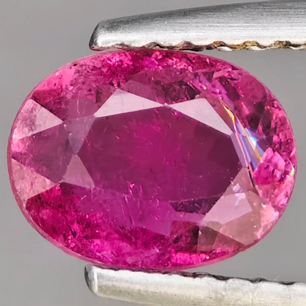 Natural Pink Tourmaline 1.16 Ct. Oval Shape 7.6 x 5.9 Mm Gemstones From Nigeria: Product ID: 807251539 Product Name: Natural Tourmaline Weight: 1.16 CT. Size: 7.6 x 5.9 x 3.6 MM. Shape: Oval Shape Color: Pink Clarity:VSI Luster: Good Gems Origin: Nigeria Treatment: Unheated Crysta