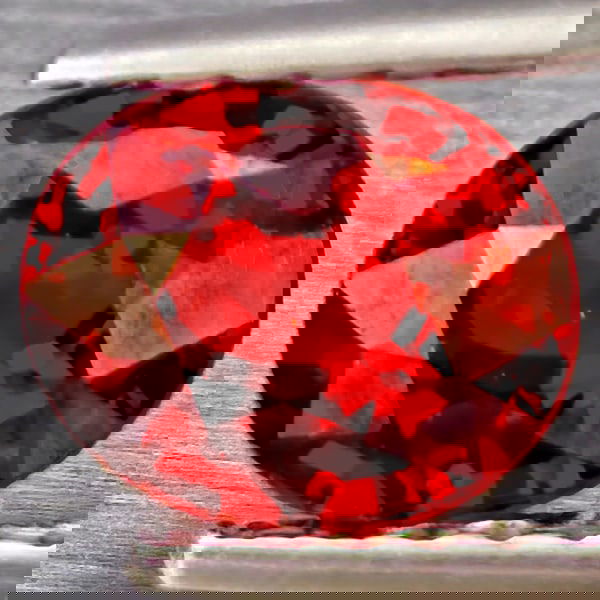 Natural Orangish Red Spessartine Garnet 1.16 Ct. Oval Shape 6.4 x 5.2 Mm Gemstones From Namibia (1 of 3)