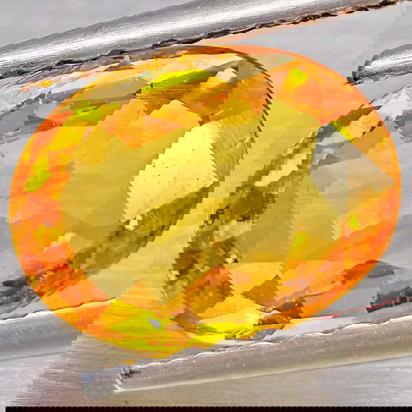 Natural Yellow Sapphire 1.32 Ct. Oval Shape 7.9 x 6 Mm Gemstone From Thailand: Product ID: 806162679 Product Name: Natural Yellow Sapphire Weight: 1.32 CT. Size: 7.9 x 6 x 3 MM. Shape: Oval Color: Yellow Clarity:VSI Luster: Good Gems Origin: Thailand Treatment: Heated Crystal St