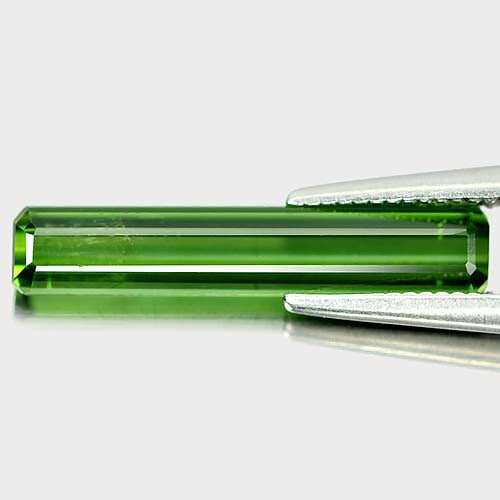 Natural Green Tourmaline 1.64 Ct. Octagon Shape 17.8 x 3.4 Mm. Gemstone from Nigeria: Product ID: 807246688 Product Name: Natural Tourmaline Weight: 1.64 CT. Size: 17.8 x 3.4 x 2.7 MM. Shape: Octagon Color: Green Clarity:VSI Luster: Good Gems Origin: Nigeria Treatment: Unheated Crystal