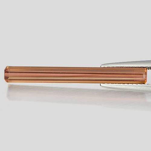 Natural Bi Color Tourmaline 2.96 Ct. Octagon Shape 27 x 3.2 Mm. Gemstone Unheated: Product ID: 807237825 / Product Name: Natural Tourmaline / Weight: 2.96 CT. / Size: 27 x 3.2 x 3.4 MM. / Shape: Octagon / Color: Bi Color / Clarity:VSI / Luster: Good / Gems Origin: Nigeria / Treatmen