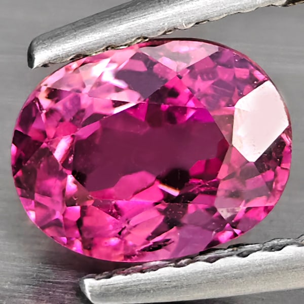 Natural Pink Tourmaline 1.53 Ct. Oval Shape 7.8 x 6.1 Mm Gemstone from Nigeria - 2
