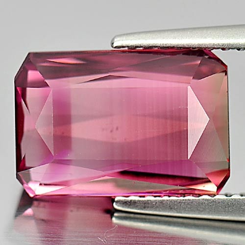 Natural Pink Tourmaline 4.73 Ct. Clean Octagon Shape 11.7 x 8.1 Mm. Unheated Gemstone From Nigeria (1 of 3)