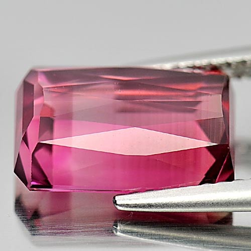 Natural Pink Tourmaline 4.73 Ct. Clean Octagon Shape 11.7 x 8.1 Mm. Unheated Gemstone From Nigeria - 3
