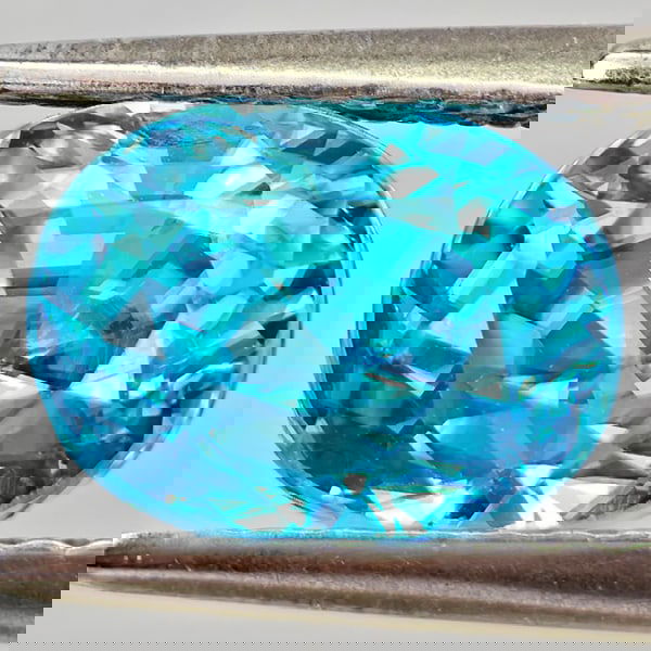 Natural Blue Zircon 2.88 Ct. Oval Shape 7.8 x 6.1 Mm Gemstone From Cambodia: Product ID: 807743020 Product Name: Natural Zircon Weight: 2.88 CT. Size: 7.8 x 6.1 x 5.8 MM. Shape: Oval Color: Blue Clarity:VSI - SI1 Luster: Good Gems Origin: Cambodia Treatment: Heated Crystal Str