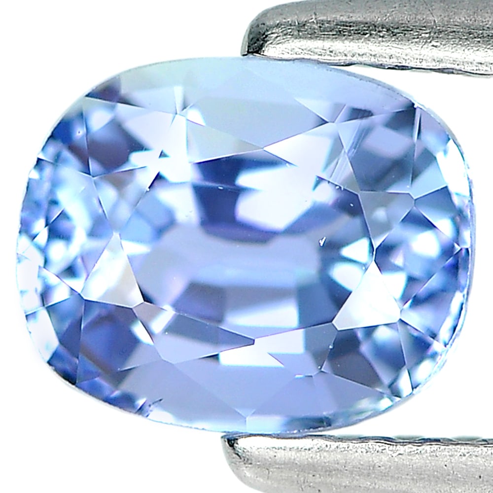 Natural Violetish Blue Tanzanite 1.23 Ct. VVS Oval Shape 6.7 x 5.5 Mm. Gemstone From Tanzania: Product ID: 807002051 Product Name: Natural Tanzanite Weight: 1.23 CT. Size: 6.7 x 5.5 x 4.4 MM. Shape: Oval Color: Blue Clarity:VVS Luster: Good Gems Origin: Tanzania Treatment: Heated Crystal Struct