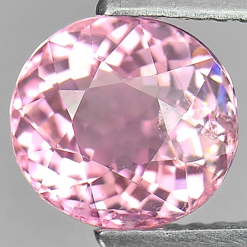 Natural Pink Tourmaline 2.06 Ct. Oval Shape 8 x 7.4 Mm. Unheated Gemstone From Mozambique (1 of 3)