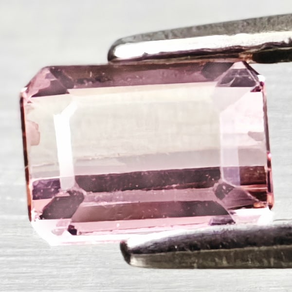 Natural Pink Tourmaline 0.70 Ct. Octagon Shape 6.2 x 4.7 Mm. Unheated Gemstone From Nigeria (1 of 3)