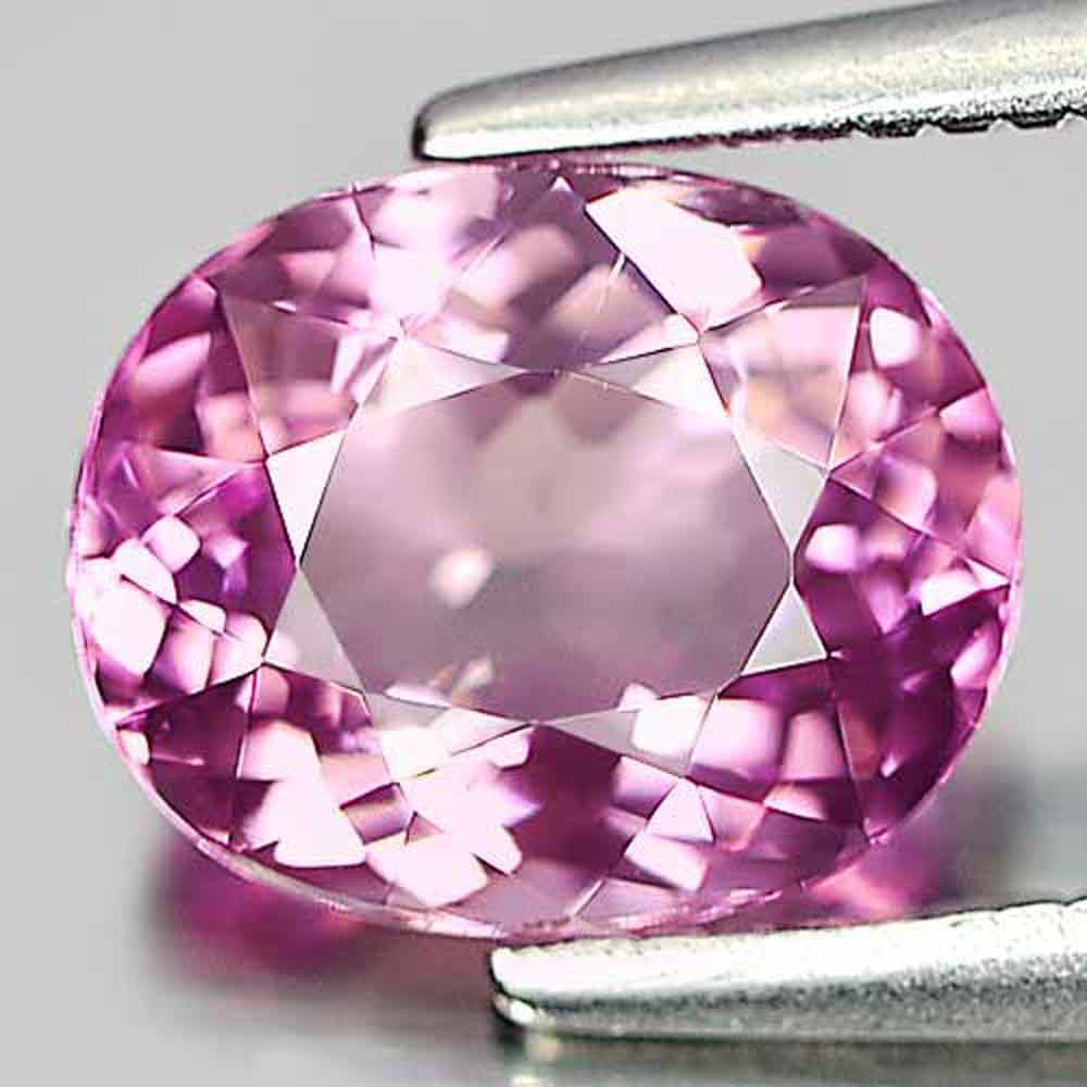 Natural Pink Tourmaline 1.47 Ct. Oval Shape 8.4 x 6.8 Mm. Gemstone From Nigeria: Product ID: 807239562 Product Name: Natural Tourmaline Weight: 1.47 CT. Size: 8.4 x 6.8 x 4.5 MM. Shape: Oval Color: Pink Clarity:IF Luster: Very Good Gems Origin: Nigeria Treatment: Unheated Crystal
