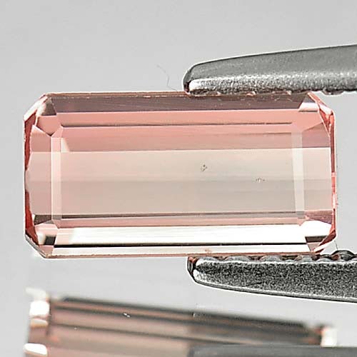Natural Pink Tourmaline 0.73 Ct. Octagon Shape 7.7 x 4.1 Mm Gemstone from Nigeria (1 of 3)