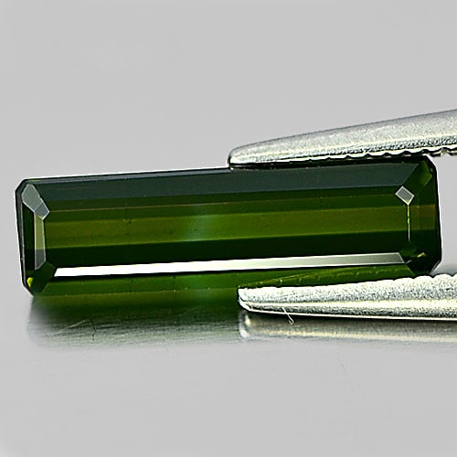 Natural Green Tourmaline 1.25 Ct. Octagon Shape 13.1 x 3.7 Mm Gemstones from Nigeria: Product ID: 807248682 Product Name: Natural Tourmaline Weight: 1.25 CT. Size: 13.1 x 3.7 x 2.6 MM. Shape: Octagon Color: Green Clarity:VSI Luster: Good Gems Origin: Nigeria Treatment: Unheated Crystal