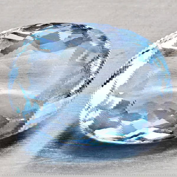 Natural Baby Blue Aquamarine 1.33 Ct.Oval Shape 8.5 x 6.5 Mm Gemstone From Brazil (1 of 3)