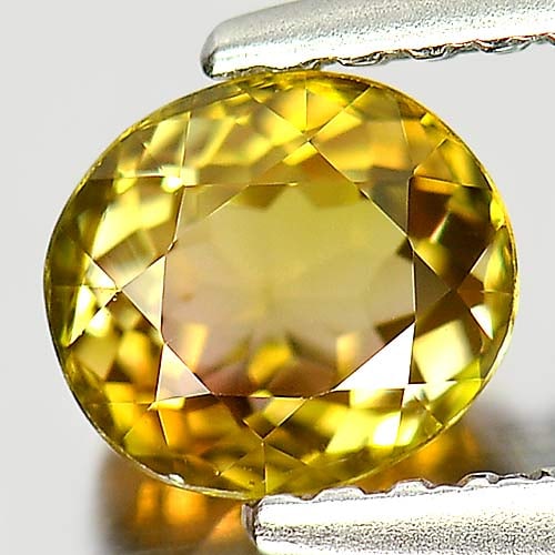 Natural Multi-Color Tourmaline 0.68 Ct. Oval Shape 5.8 x 5.1 Mm Gemstone From Nigeria (1 of 3)