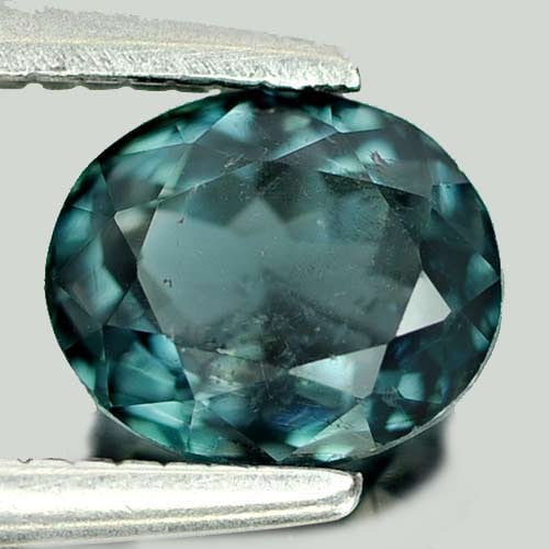 Natural Blue Green Tourmaline 0.74 Ct. Oval Shape 6.1 x 5.1 Mm Gemstone from Nigeria: Product ID: 807246410 Product Name: Natural Tourmaline Weight: 0.74 CT. Size: 6.1 x 5.1 x 3.5 MM. Shape: Oval Color: Blue Green Clarity:VSI Luster: Good Gems Origin: Nigeria Treatment: Unheated Crysta