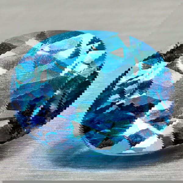 Natural Swiss Topaz 3.54 Ct. Oval Shape 10.3 x 8.2 Mm. Gemstone From Brazil (1 of 3)