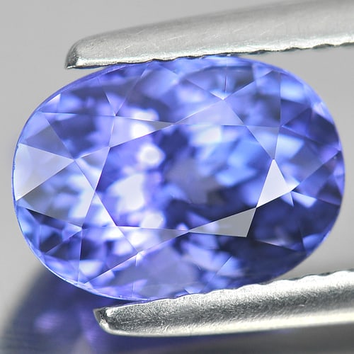 Natural Violetish Blue Tanzanite 2.65 Ct. Oval Shape 9.27 x 6.75 Mm Gemstone from Tanzania (1 of 4)