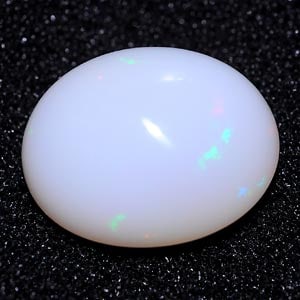 Natural Multi Color Opal 5.28 Ct. Oval Cabochon Shape 13.3 x 10.8 Mm Gemstone from Ethiopia (1 of 3)