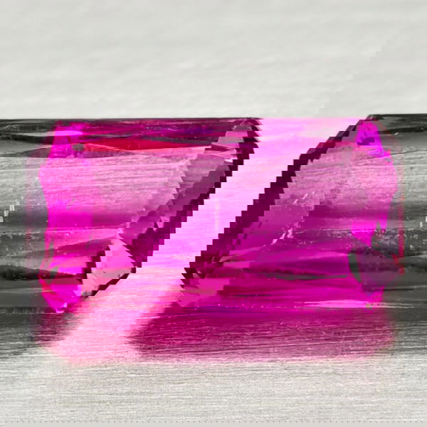 Natural Pink Red Tourmaline 0.75 Ct. Octagon Shape 7.5 x 4 Mm Gemstones From Nigeria (1 of 3)