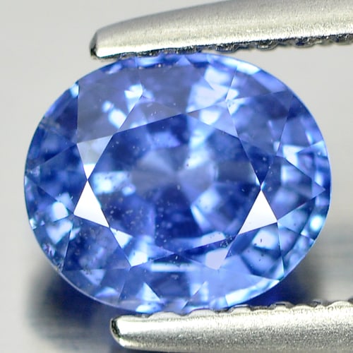 Natural Blue Sapphire 1.30 Ct. Oval Shape 6.7 x 5.7 Mm. Gemstone From Madagascar (1 of 3)
