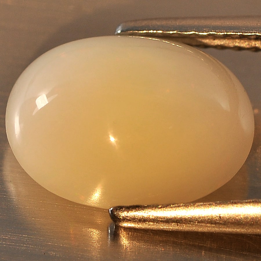 Natural Multi Color Opal 2.90 Ct. Oval Cabochon Shape 12 x 9 Mm Gemstone from Ethiopia (1 of 3)