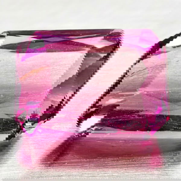 Natural Pink Red Tourmaline 0.85 Ct. Octagon Shape 6 x 4.5 Mm Gemstones From Nigeria (1 of 3)