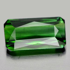 Natural Green Tourmaline 1.14 Ct. Octagon Shape Gemstone from Nigeria: Product ID: 807242228 Product Name: Natural Tourmaline Weight: 1.14 CT. Size: 8.7 x 4.7 x 3 MM. Shape: Octagon Color: Green Clarity:SI Luster: Good Gems Origin: Nigeria Treatment: Unheated Crystal Str