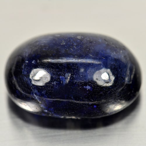 Natural Blue Sapphire 41.75 Ct. Oval Cabochon Shape 21 x 16 Mm. Gemstone From Madagascar (1 of 3)