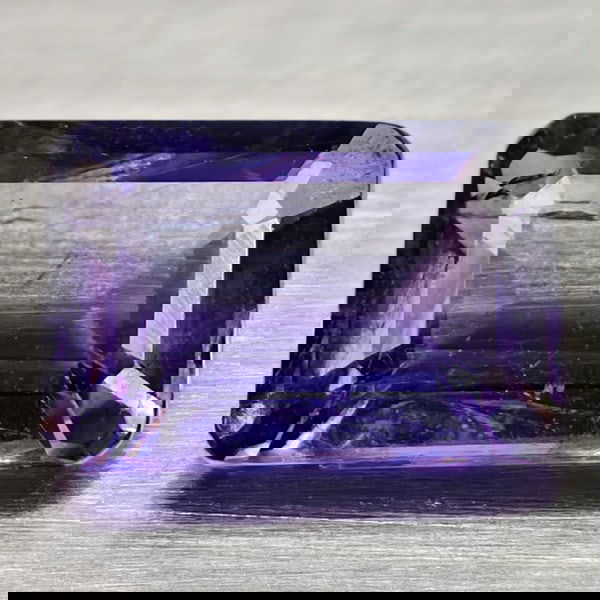 Natural Violet Iolite 0.74 Ct. Octagon Shape 6.8 x 4.7 Mm Gemstone from Madagascar (1 of 3)