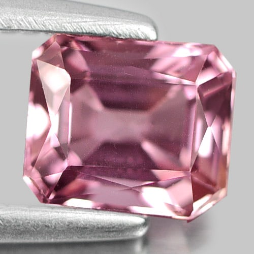 Natural Pink Tourmaline 0.68 Ct. Octagon Shape 5.4 x 4.6 Mm Gemstone From Nigeria (1 of 3)