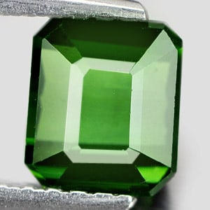 Natural Green Tourmaline 1.11 Ct. Octagon Shape 6.2 x 5.2 Mm Gemstone From Nigeria (1 of 3)