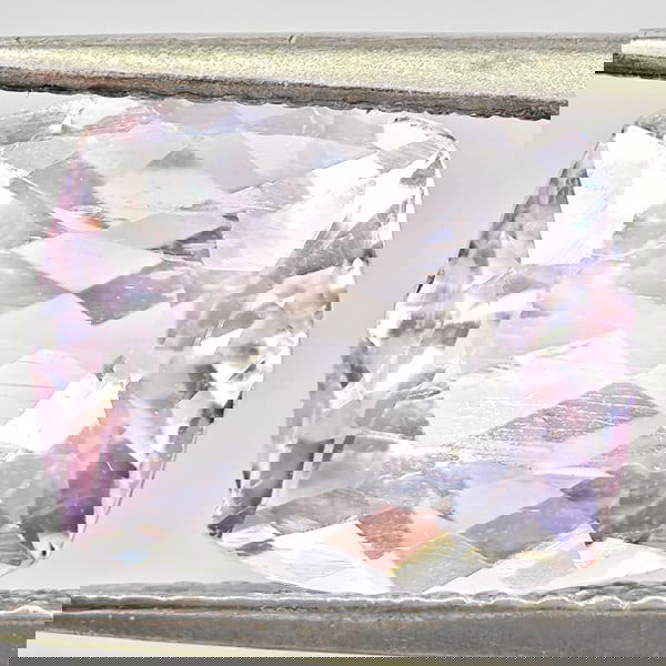 Natural Light Pink Kunzite 3.99 Ct. Cushion Shape 10.7 x 9.1 Mm Gemstone From Afghanistan (1 of 3)