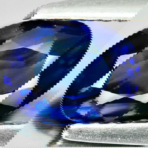 Natural Blue Sapphire 1.29 Ct. VS Oval Shape 7.04 x 5.45 Mm. Gemstone From Madagascar (1 of 4)