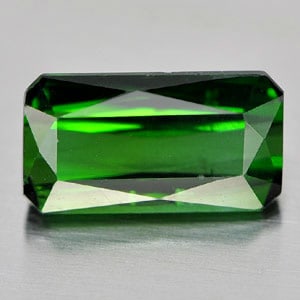 Natural Green Tourmaline 1.48 Ct. Octagon Shape 8.9 x 4.9 Mm Gemstone from Nigeria (1 of 3)