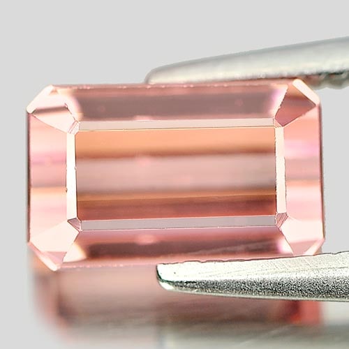 Natural Pink Tourmaline 1.91 Ct. Octagon Shape 8.2 x 5.1 Mm. Gemstone From Nigeria: Product ID: 807246920 Product Name: Natural Tourmaline Weight: 1.91 CT. Size: 8.2 x 5.1 x 4.6 MM. Shape: Octagon Color: Pink Clarity:VSI Luster: Good Gems Origin: Nigeria Treatment: Unheated Crystal S