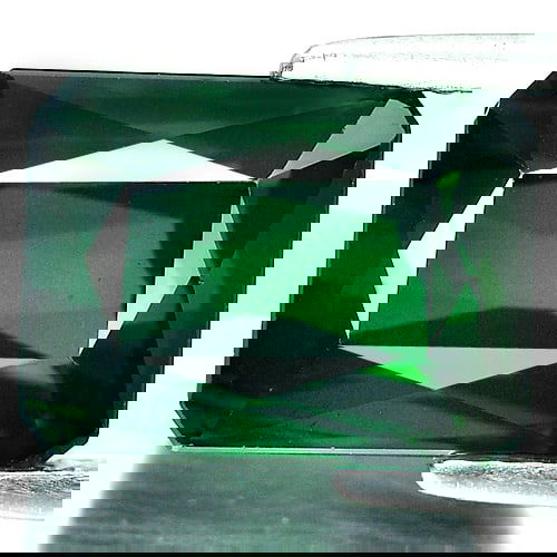 Natural Green Tourmaline 7.06 Ct. Clean Octagon Shape 11.5 x 8.8 Mm. Unheated Gemstone From Nigeria (1 of 3)