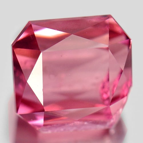 Natural Pink Tourmaline 1.80 Ct. Octagon Shape 6.5 x 6 Mm Gemstone from Nigeria (1 of 3)
