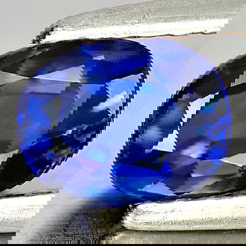 Natural Unheated Blue Sapphire 1.12 Ct. Oval Shape 6.6 x 5.2 Mm. Gemstone From Thailand (1 of 3)
