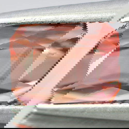 Natural Orangish Pink Tourmaline 1.74 Ct. Octagon Shape 7.3 x 5.5 Mm. Gemstone From Nigeria: Product ID: 807234402 Product Name: Natural Tourmaline Weight: 1.74 CT. Size: 7.3 x 5.5 x 4.5 MM. Shape: Octagon Color: Orangish Pink Clarity:VVS Luster: Good Gems Origin: Nigeria Treatment: Unheated