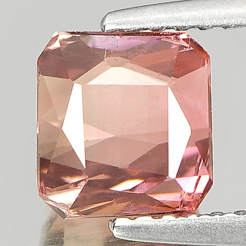 Natural Bi Color Tourmaline 2.03 Ct. Octagon Shape 6.6 x 6.2 Mm. Gemstone from Nigeria (1 of 3)