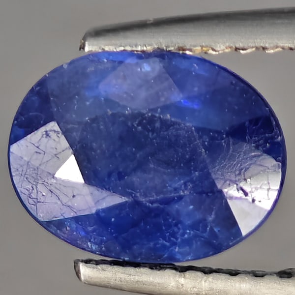 Natural Blue Sapphire 2.79 Ct. Oval Shape 9.3 x 7.1 Mm. Gemstone From Madagascar (1 of 3)