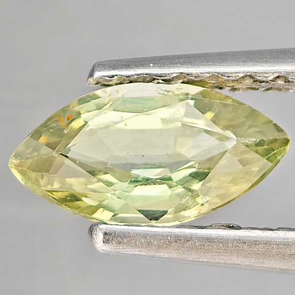 Natural Green Sapphire 0.53 Ct. Marquise Shape 7.2 x 3.8 Mm Gemstone From Thailand (1 of 3)