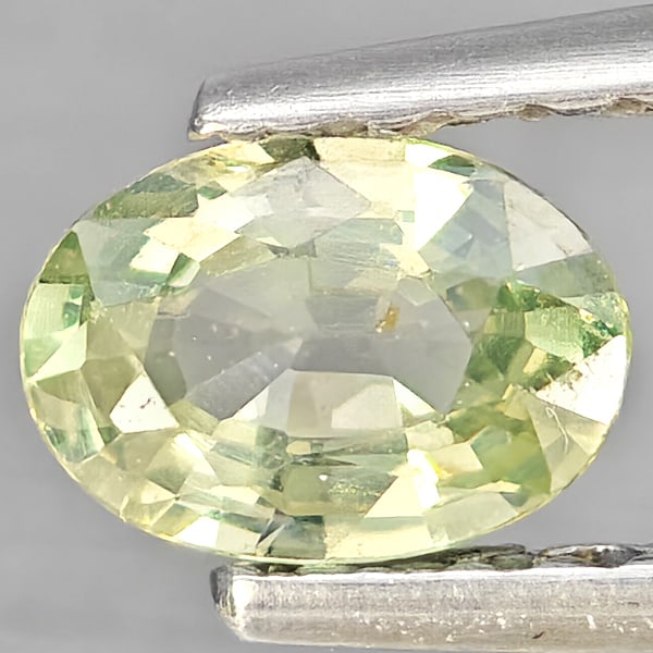 Natural Green Sapphire 0.43 Ct. Oval Shape 5.6 x 4 Mm Gemstones From Thailand (1 of 3)