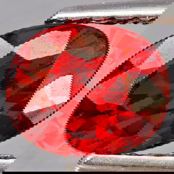 Natural Orangish Red Spessartine Garnet 1.18 Ct. Oval Shape 6.1 x 5 Mm. Unheated Gemstones From (1 of 3)