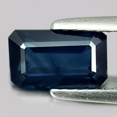 Natural Blue Sapphire 1.89 Ct. VVS Octagon Shape 8.55 x 5.13 Mm. Gemstone From Madagascar (1 of 4)