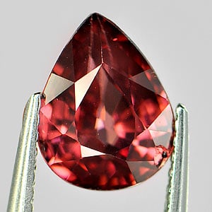 Natural Imperial Pink Zircon 2.93 Ct. Pear Shape 9.4 x 7.3 Mm Gemstone From Tanzania (1 of 1)