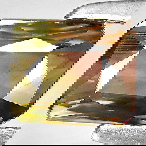 Natural Bi Color Tourmaline 1.43 Ct. Octagon Shape 6.4 x 5.3 Mm Gemstone from Nigeria (1 of 3)