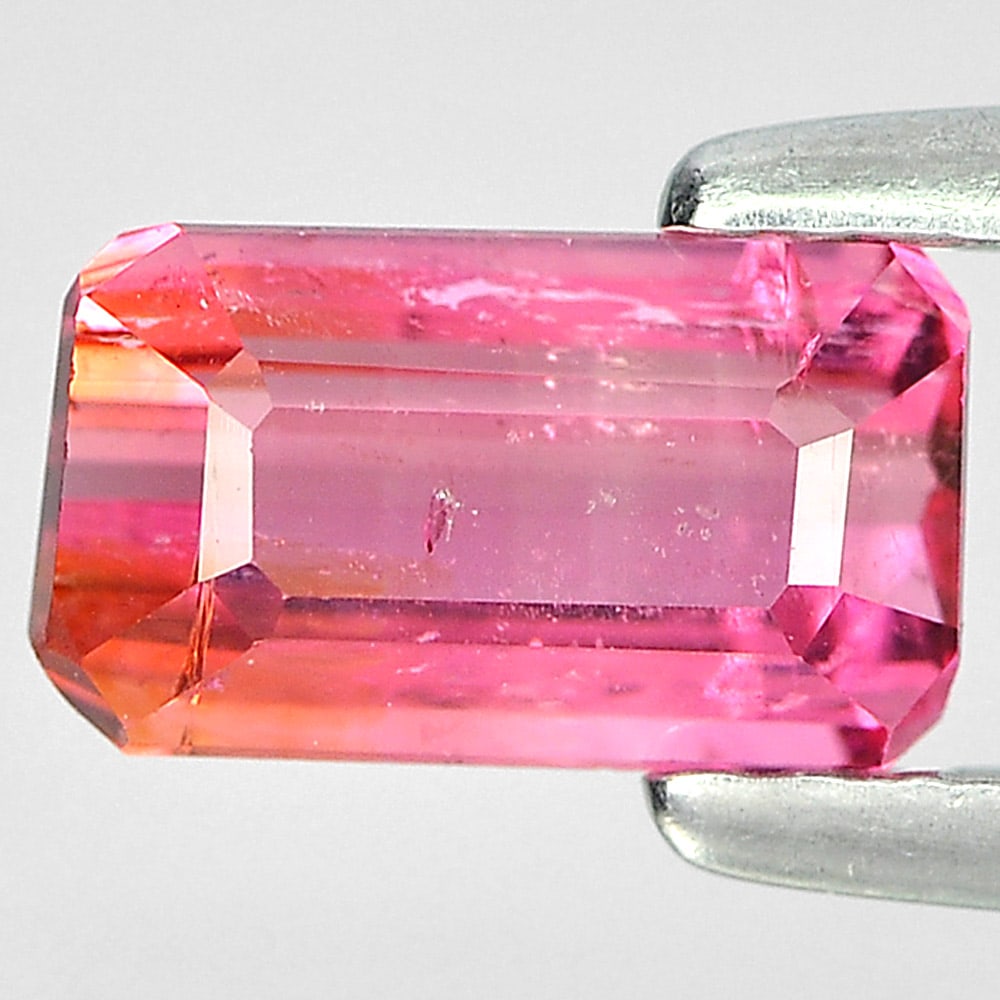 Natural Pink Tourmaline 1.09 Ct. Octagon Shape 7.5 x 4.4 Mm Gemstone From Nigeria (1 of 3)