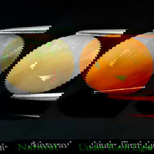 Natural Yellow Color Opal 5.52 Ct. Oval Shape 14.7 x 12 Mm Gemstone from Ethiopia: Product ID: 818711597 Product Name: Natural Opal Weight: 5.52 CT. Size: 14.7 x 12 x 7.5 MM. Shape: Oval Color: Yellow Clarity:Opaque Luster: Good Gems Origin: Ethiopia Treatment: Unheated Crystal Stru