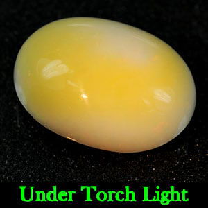 Natural Multi Color Opal 9.76 Ct. Oval Shape 18.1 x 13.2 Mm Gemstone from Ethiopia (1 of 3)