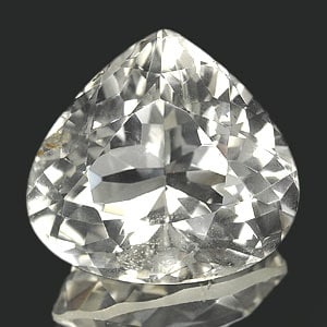 Natural Light Smoky Quartz 109.76 Ct. Pear Shape 34 x 31 Mm. Unheated Gemstone From Brazil (1 of 3)